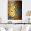 Cathrine - Art mural abstrait géométrique en verre acrylique-101506346