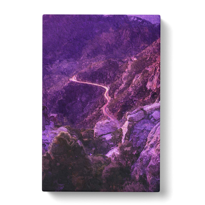 Road To Mount Lemmon In Arizona - Wrapped Canvas Print, 50cm H x 35cm W x 3cm D