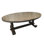 Saint Emilion Oval Solid Wood Dining Table
