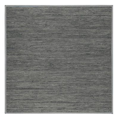 Machine Washable Solid Brown Area Rug
