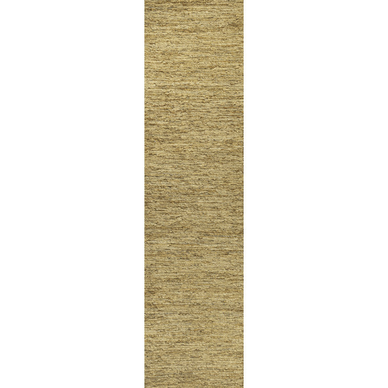 Griffin Rustic Farmhouse Woven Jute Solid Natural Rug