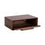 Geoffry Mango Solid Wood Floating Wall Shelf with Drawers-1409214028