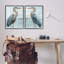 Stupell Industries Detailed Heron Bird Duo 2 Piece Framed Giclee Art Set Design By Grace Popp-91312137-91312140