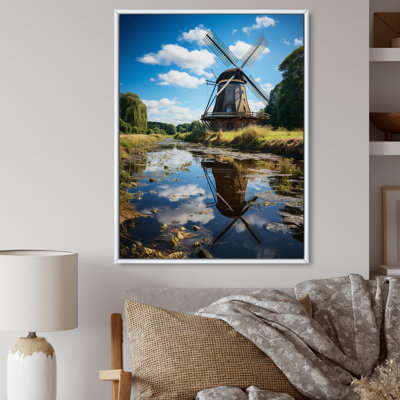 Uchida " Holland Windmill Reflections I "