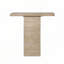 Table basse avec base piédestal
