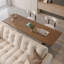 Brown Rectangular Solid Wood writing desk-117867015
