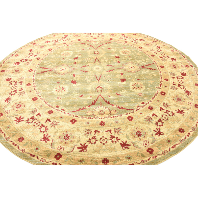 Moore Oriental Indoor Rug, Round 8' x 8'