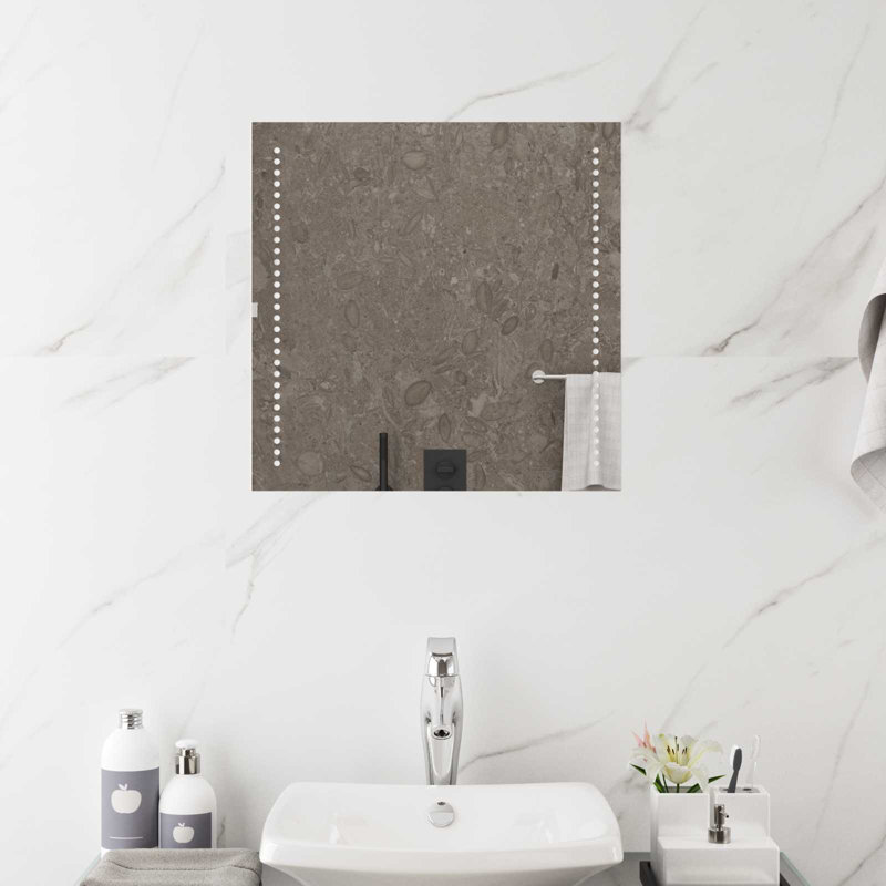 Square Mirror, 50cm H x 50cm W