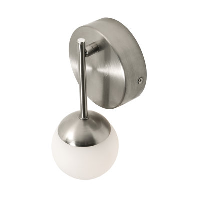 Steel LED Armed Sconce
