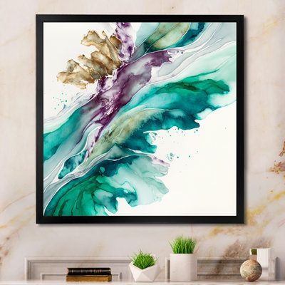 «Turquoise Waves in Paradise III», reproduction sur toile