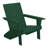 Modern Poly Adirondack Chair With Ottoman (Set Of 2)-135141804