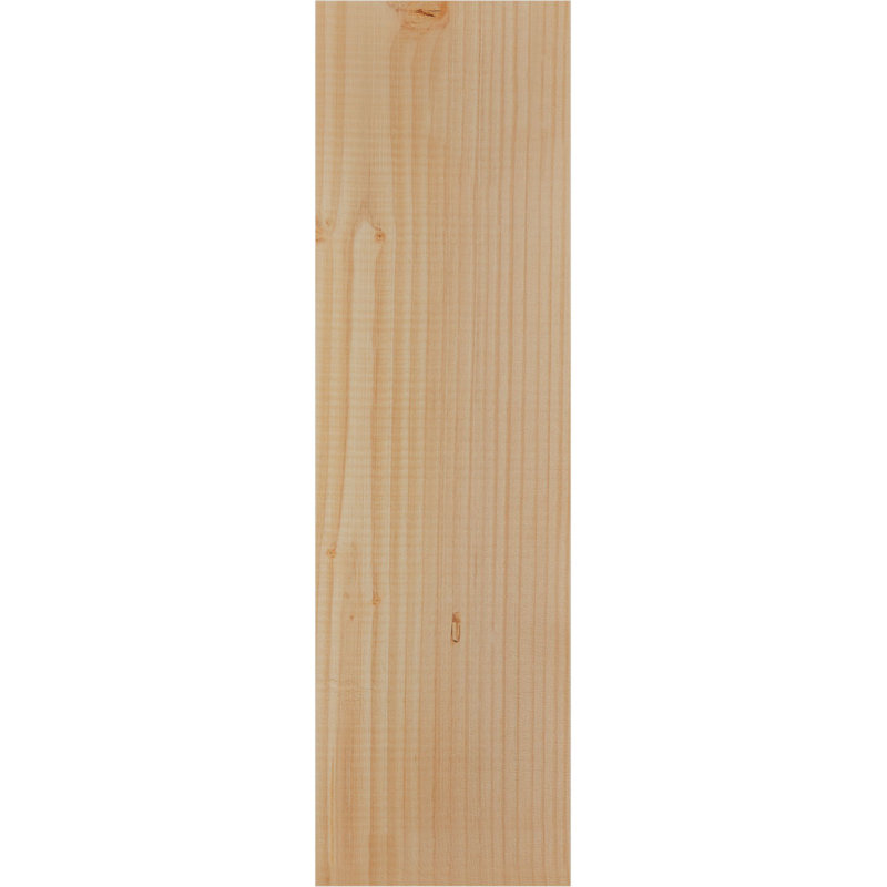 Corbeau Huntington avec plaque arrière, H 26 po x l 7,5 po x P 10 po, Sapin de Douglas, Lisse