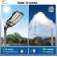 9000W Solar Street Light, 2-Pack Commercial Led Security Flood Lights With Motion Sensor & Dusk To Dawn, Ip67 Waterproof Outdoor Lighting For Parking Lots, Streets, Yards
