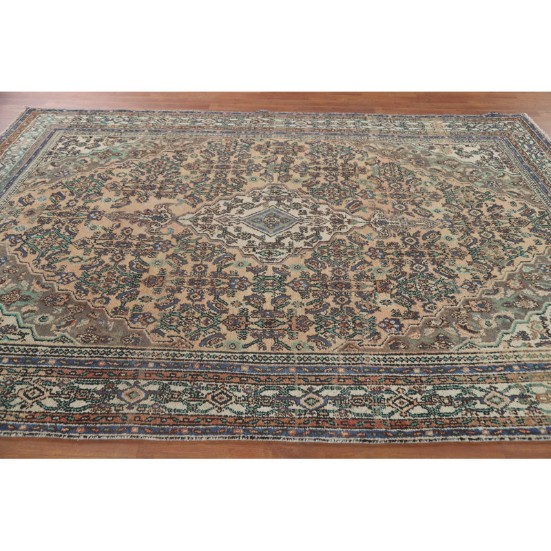 Geometric  Traditional Area Rug 7x10