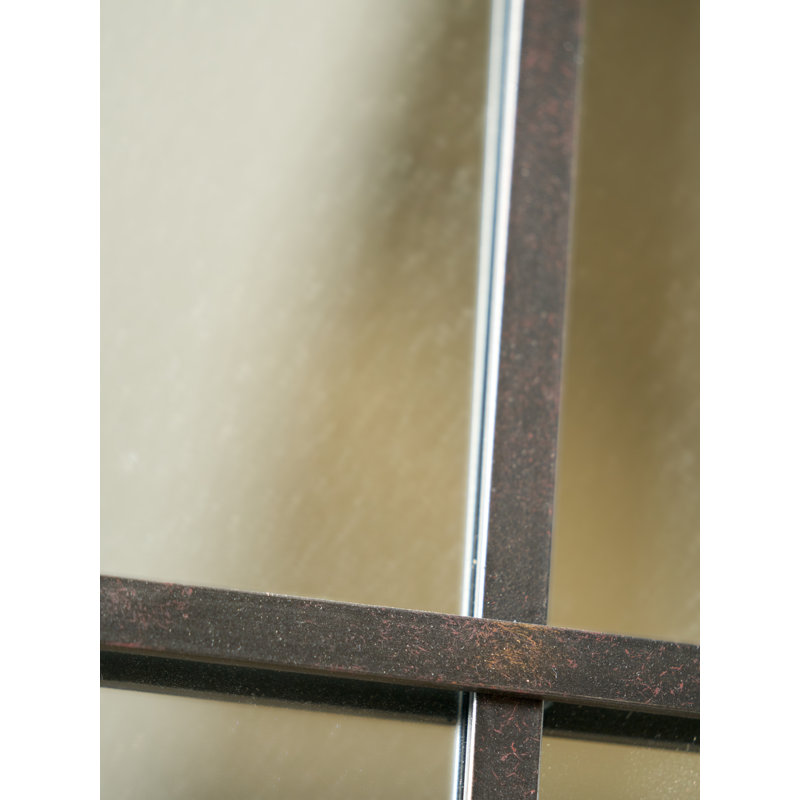 Iron Square Wall Mirror