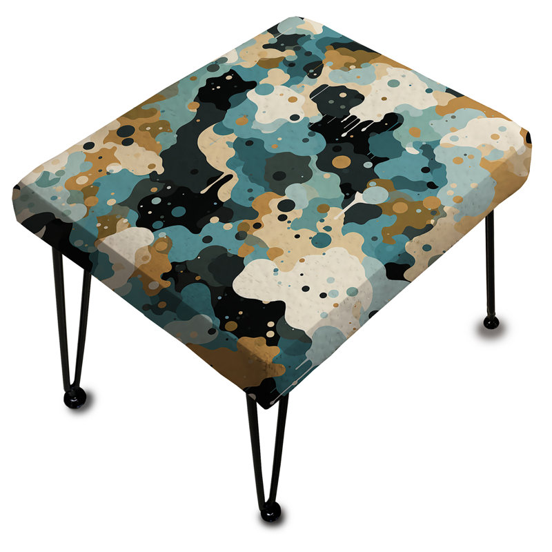 Dreamy Camouflage - Repose-pieds rectangulaire camouflage