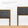Willow Wood Platform Bed with Angular Frame
