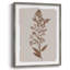 Impression botanique monochrome I - bois massif 50191-62988329