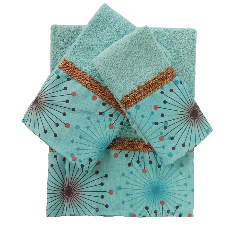 Derrek Cotton Midweight Mulit-Size Set, Aqua Blue
