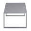 Table basse d'extérieur Elle Decor Tropez, gris