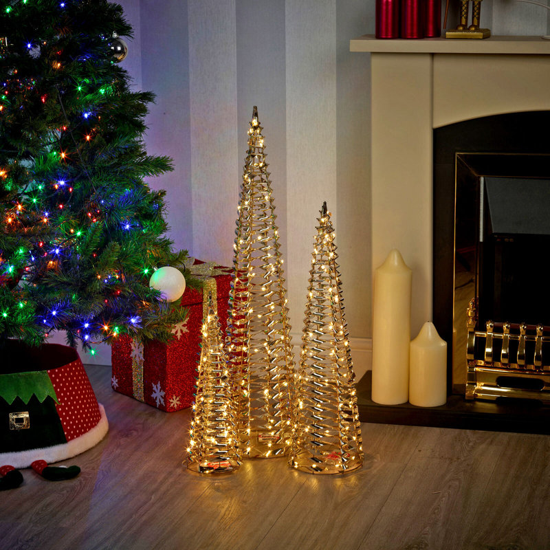 Sil 180cm LED Indoor / Outdoor String Lights, Gold