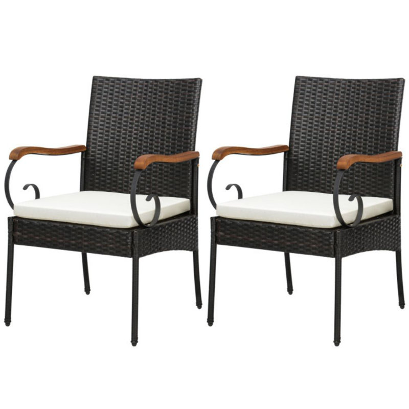 Chaise de salle à manger d'extérieur Ivalou