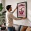 Ramen Cat Dreams Modern - Framed Print-868533544-868533537