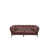 Cuir véritable brun est en rupture de stock