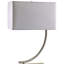 Lampe de table réglable en métal avec construction durable et éclairage polyvalent