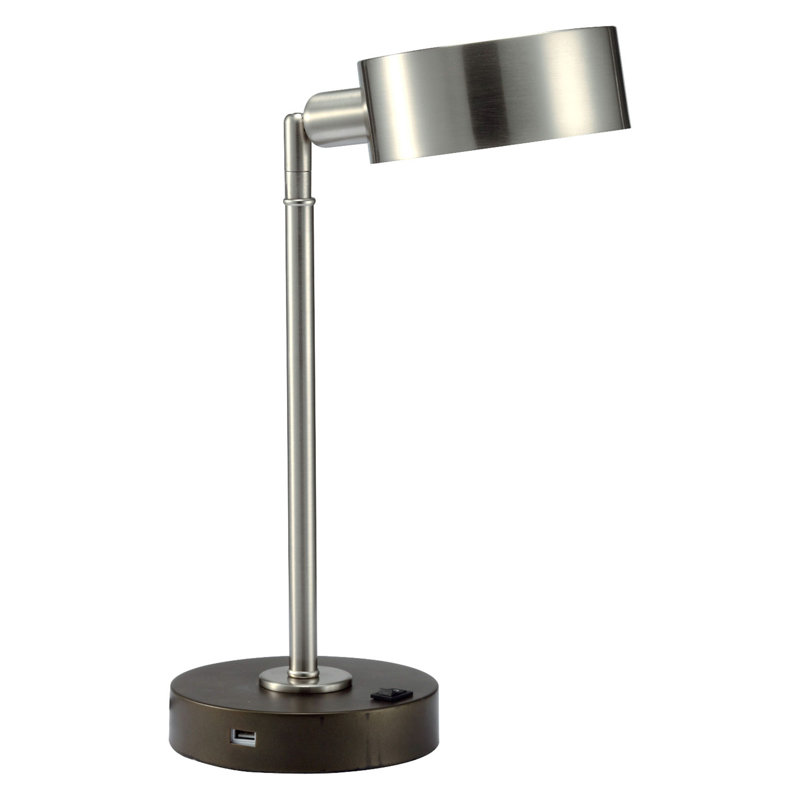 Lampe de bureau à DEL 15 po avec port USB (1 PC / RTC) (0,37 / 3,33)