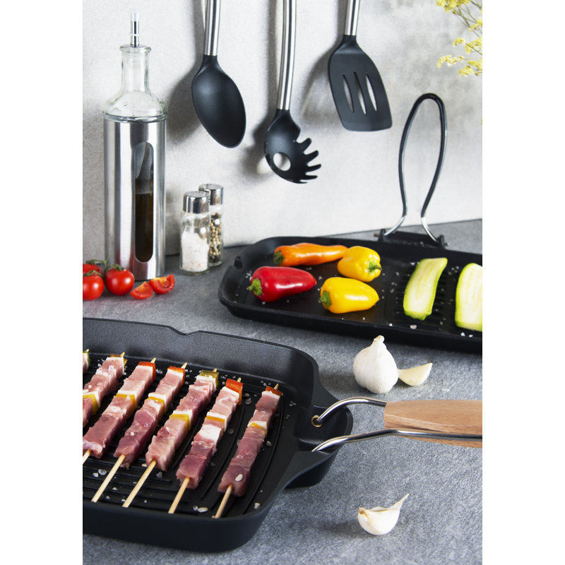 Grigliosa 24cm Grill Pan / Griddle Set