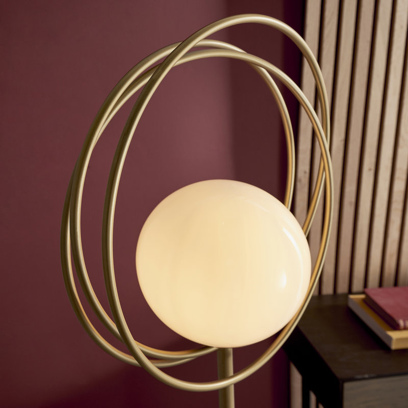 Murawski Brushed Gold 155.6cm Novelty Floor Lamp