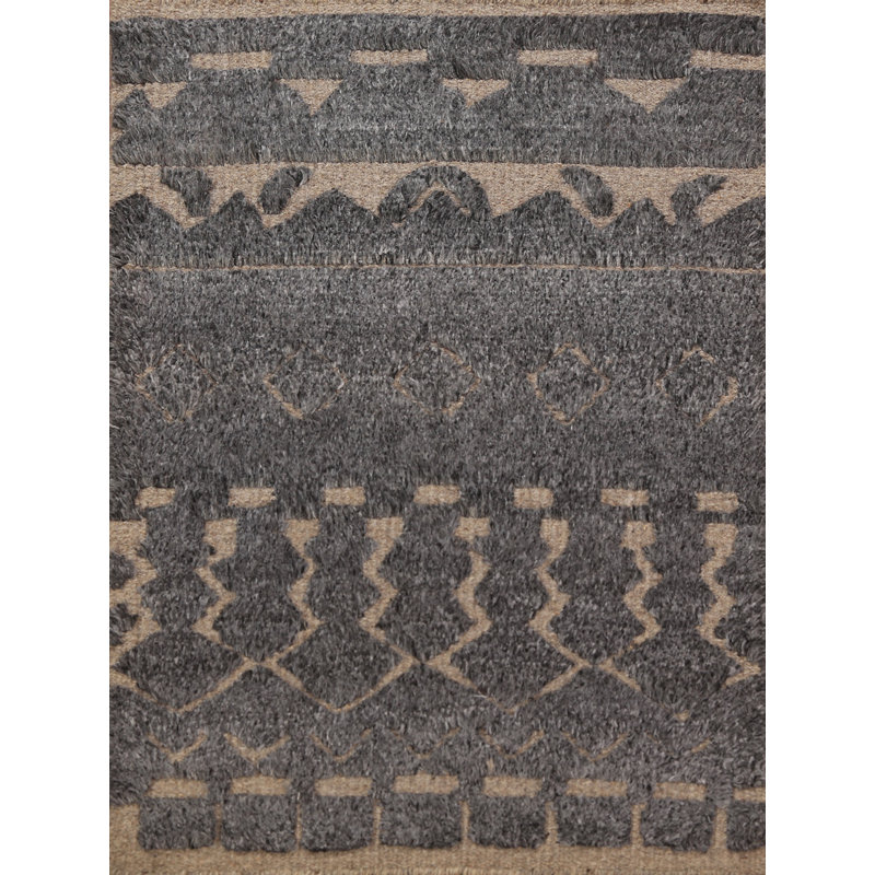 Tapis décoratif oriental en laine marocain en laine 2 x 3