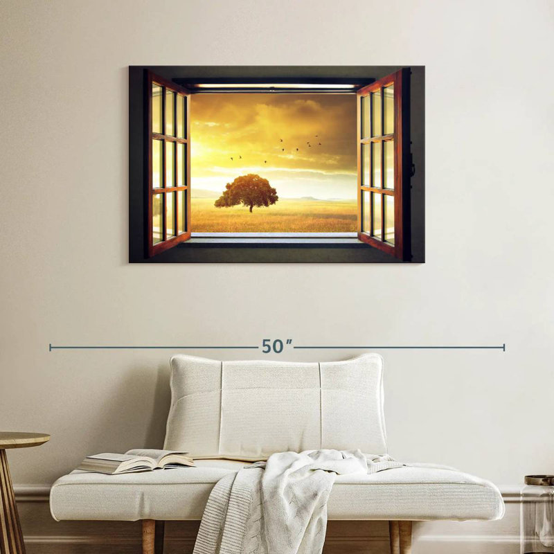 Harnek Sunny Spring Window, 26" H x 39" W