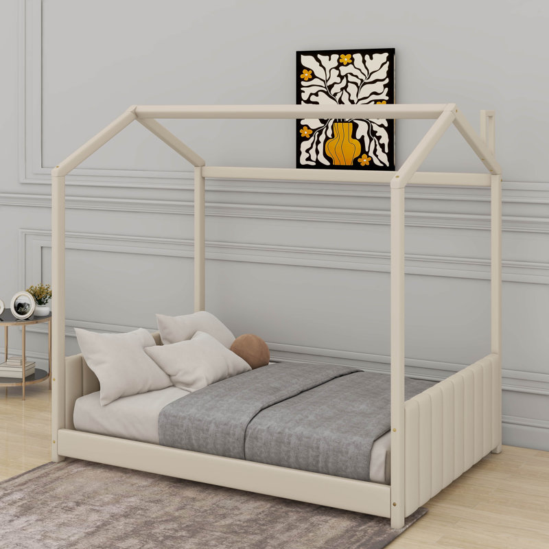 Lit en bois House House, Complet/Double