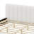 Low Profile Upholstered Platform Bed Frame