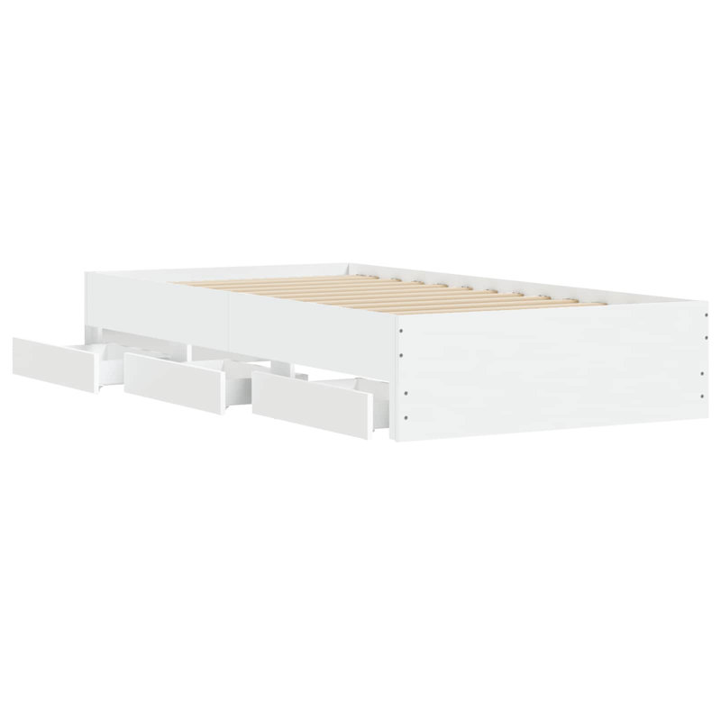 Bed Frame, White