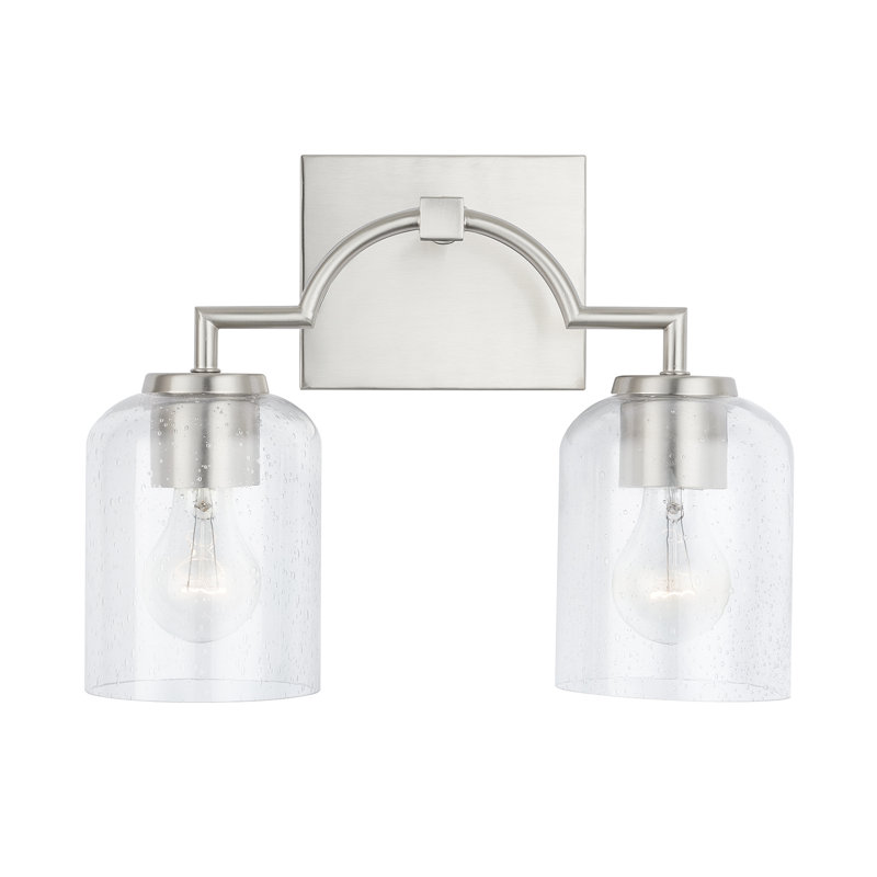 Carter 2 - Light Dimmable Vanity Light, Brushed Nickel