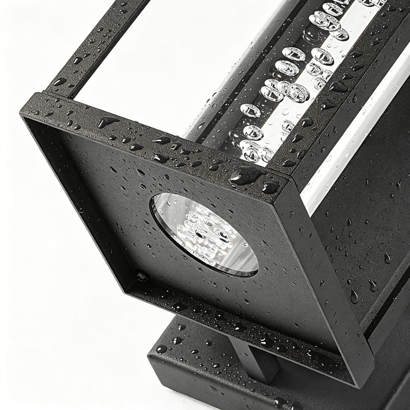 Led Outdoor Wall Light With Dusk To Dawn Sensor