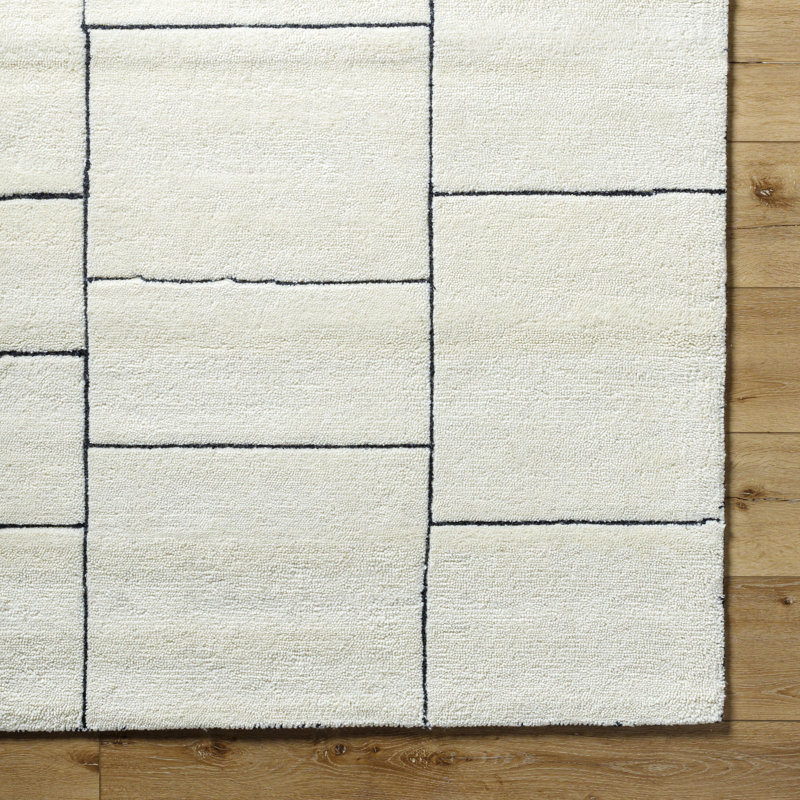 Caely Portobello Hand Made Rug, Rectangle 5' x 7'6"
