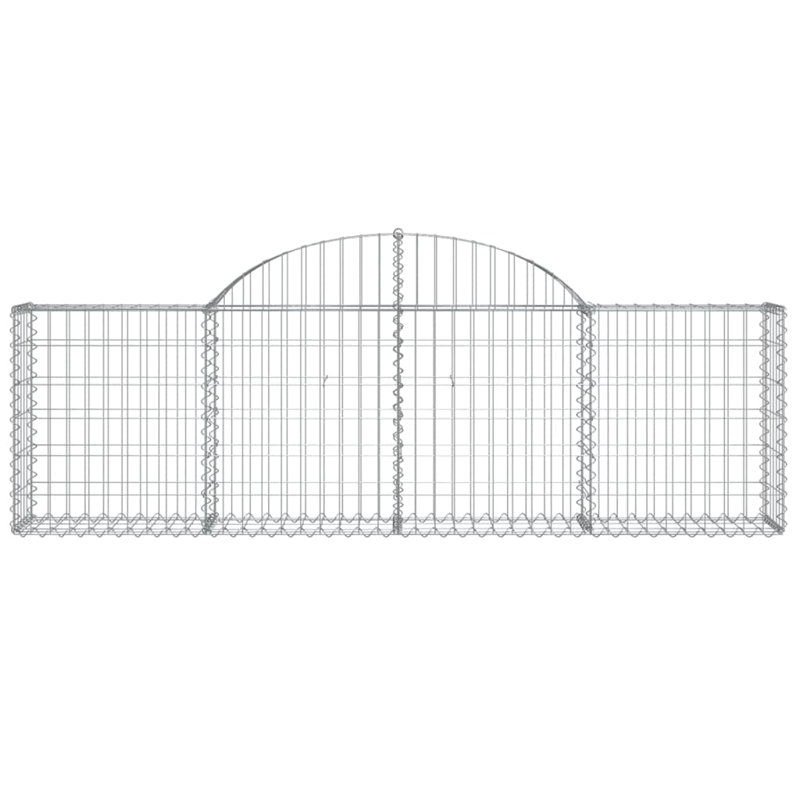 Clôture en métal argenté H 31,5 po x l 78,7 po