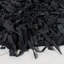 Godsey Hand-Knotted Leather Black Area Rug-955034879