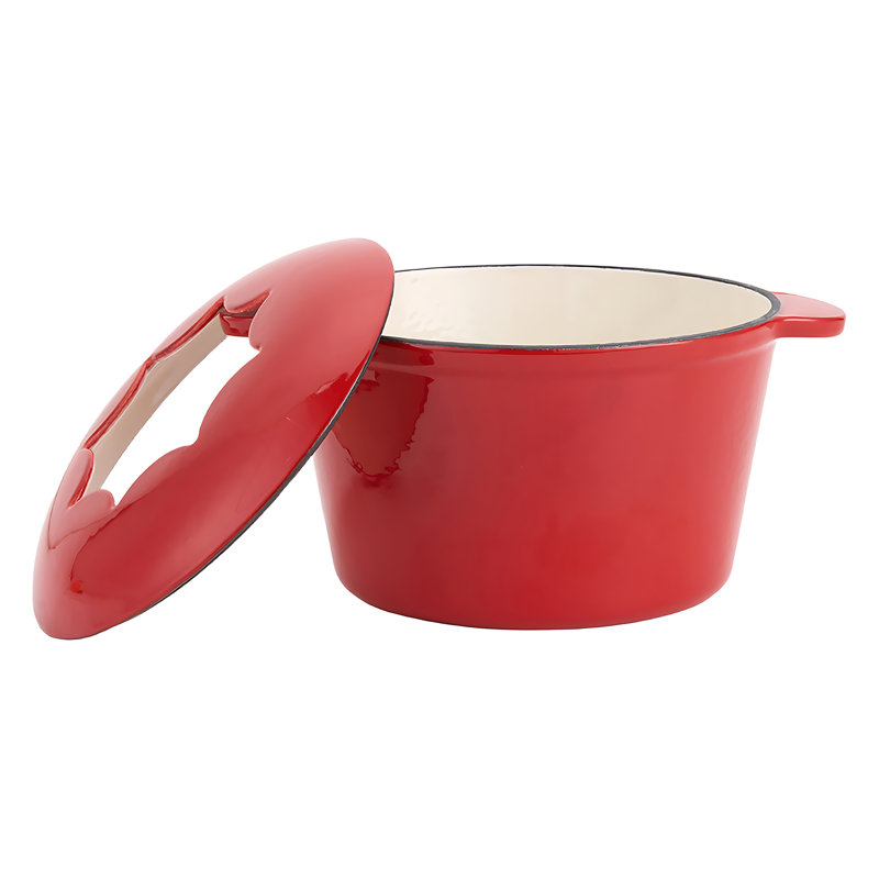 Breeins 2L Cast Iron Stock Pot