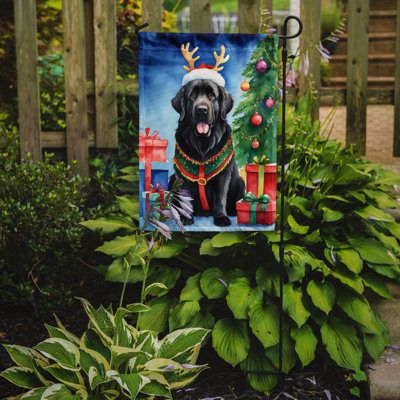Christmas Reindeer Garden Flag