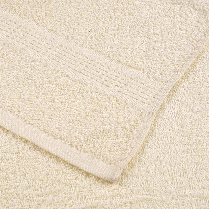 Jeeves 100% Cotton Bath Towel, Cream