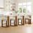 Upholstered Solid Wood Counter Stool-278287511