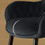 Velvet Upholstered Quilted Armchair for Dining Room, Bar, Restaurant or Hotel-976227482