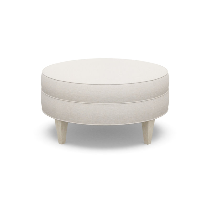 Ottoman Shop Round Ottoman, Sandstone, 9637-77
