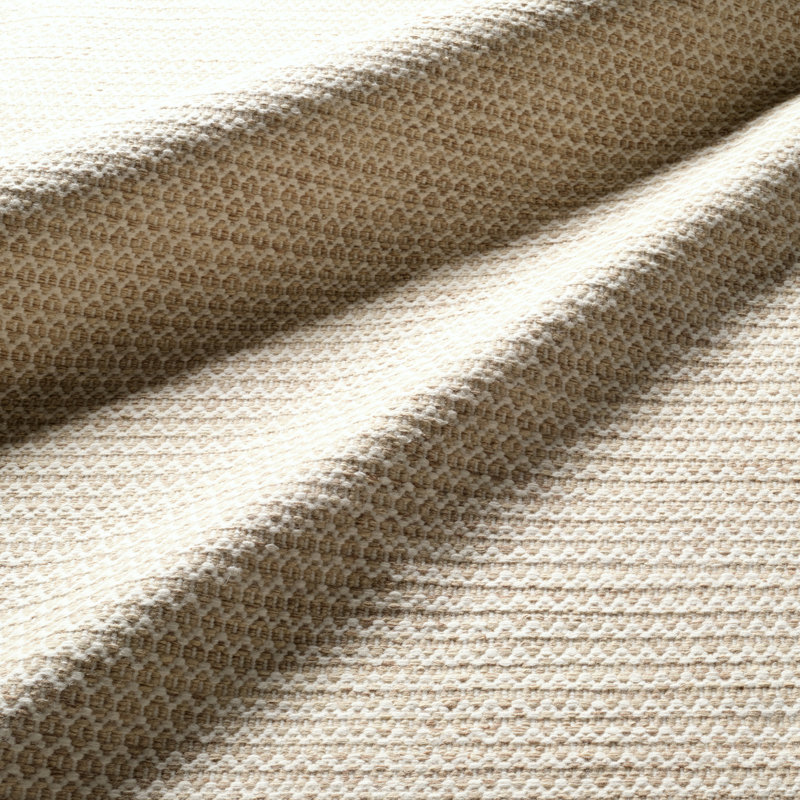 Eladio Wool Geometric Area Rug in Beige, Rectangle 10' x 14'