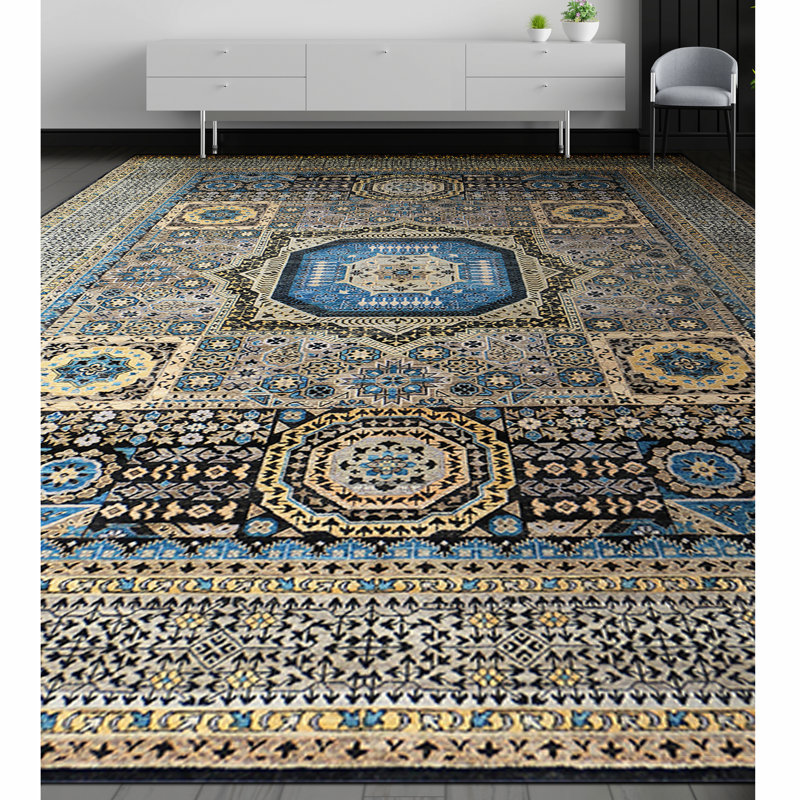 Southwestern Area Rug, Rectangle 9' x 12'